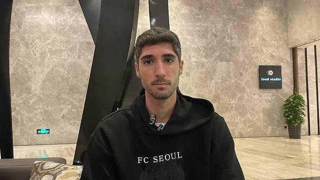 球速体育集团-前津门虎外援罗斯：与K联赛相比，中国联赛比赛节奏较慢